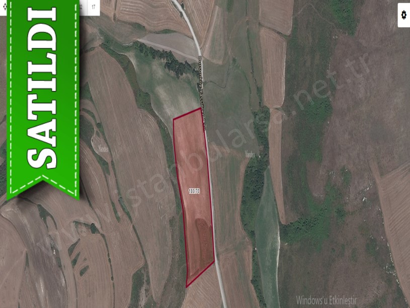 Arnavutköy Yassıörende Satılık Arsa , 1,920 M2 Cadde Cephe İmarlı