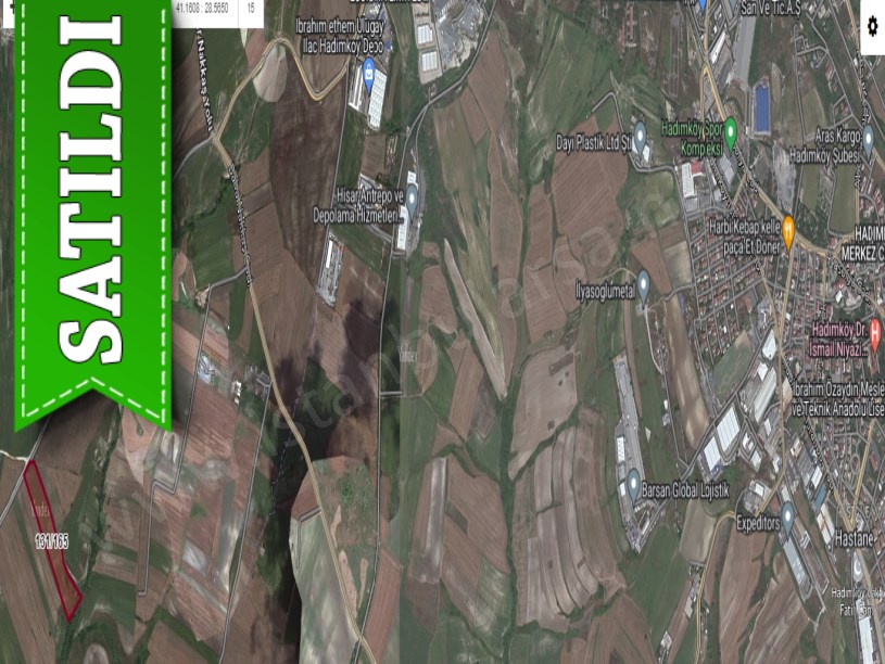 Çatalca Nakkaşta  Satılık Arsa , 822 M2 Yolu Var Hisseli 