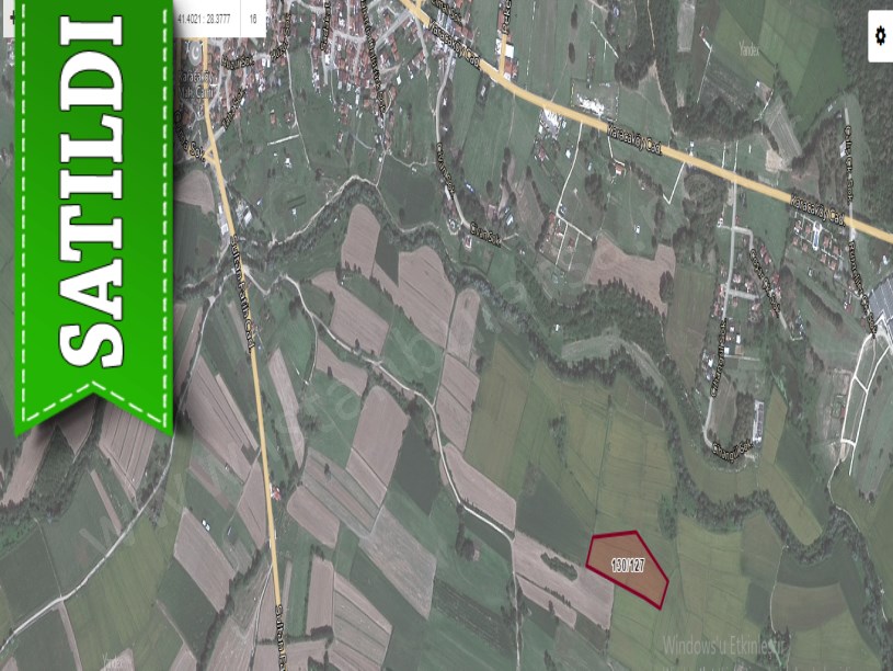 Çatalca Karacaköyde Satılık Arsa , 478 m2 Yolu Var Evlerin Yakını 