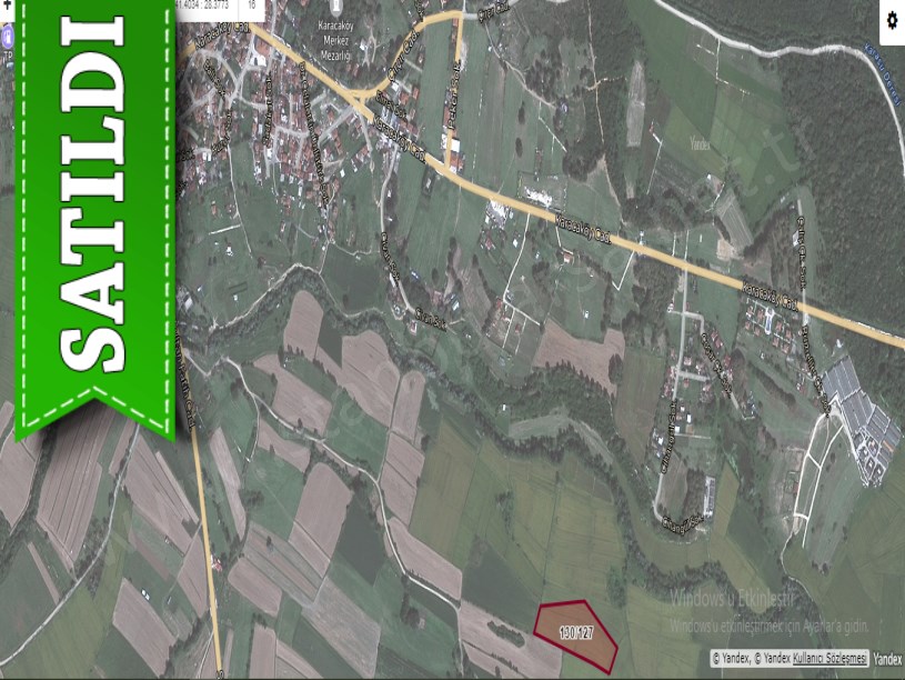 Çatalca Karacaköyde Satılık Arsa , 478 m2 Yolu Var Evlerin Yakını 