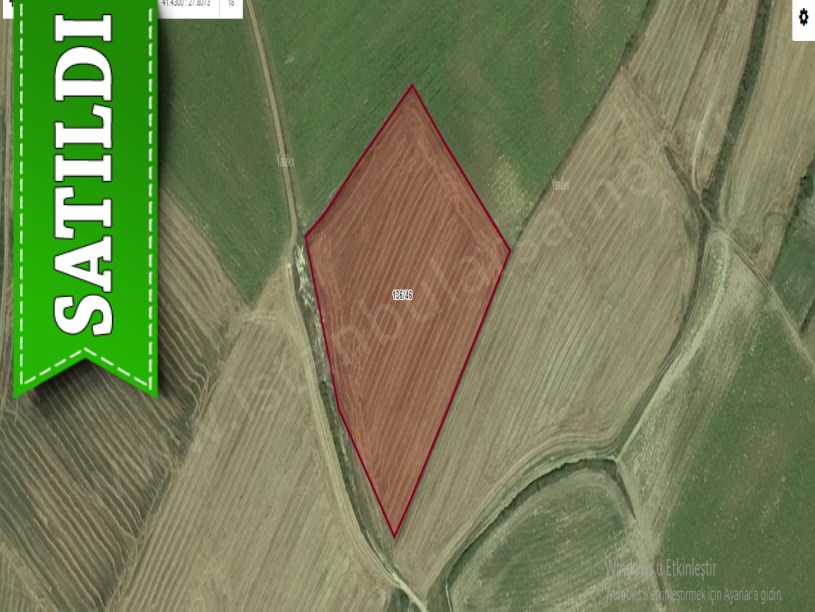 Tekirdağ Saray Yuvalıda Satılık Arsa , 1,315 M2 Çaplı Yolu var 