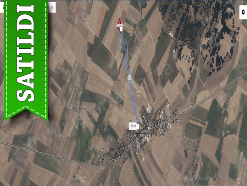 Tekirdağ  Saray Demirler Köyünde Satılık Tarla , 5,300 M2 Müstakil Yolu Var
