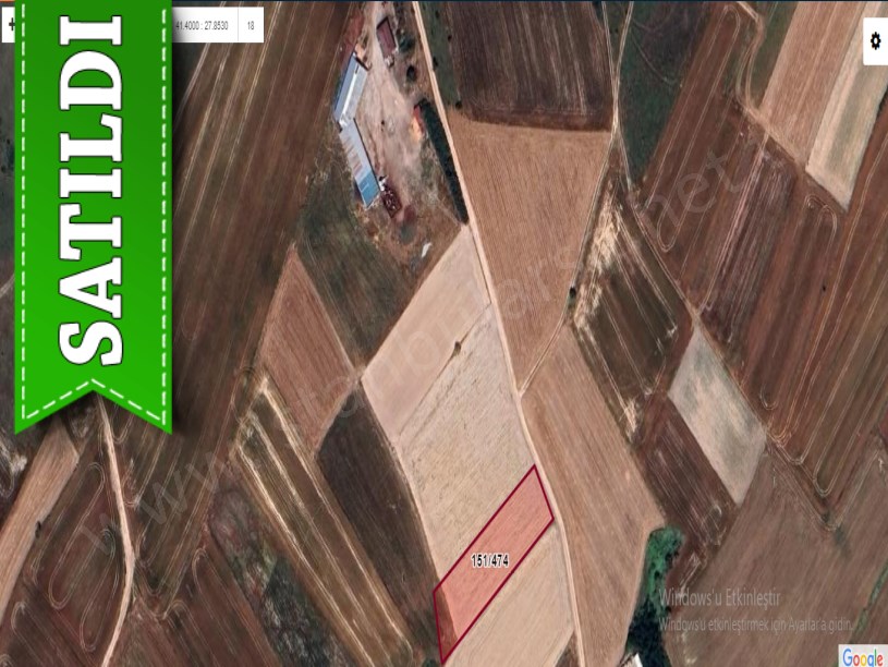 Tekirdağ Saray Çukuryurtta Satılık Tarla , 2,180 M2 Yolu Var Müstakil