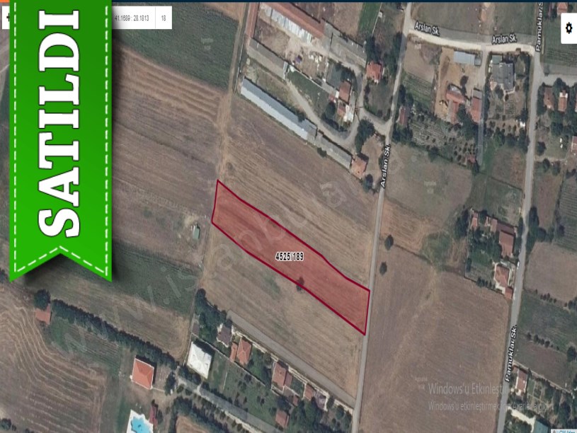 Silivri Büyükkılıçta Satılık Tarla , 4,300 m2 Müstakil İmara Yakın 