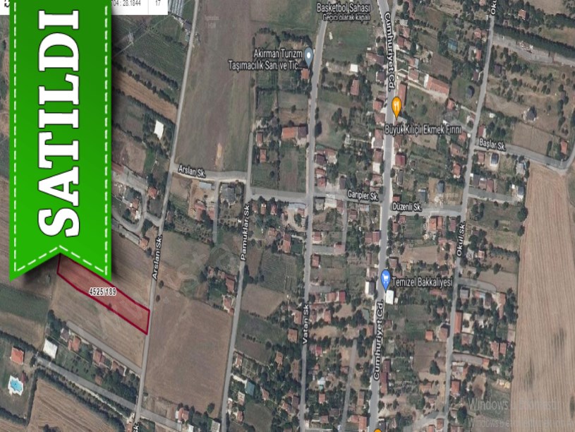 Silivri Büyükkılıçta Satılık Tarla , 4,300 m2 Müstakil İmara Yakın 