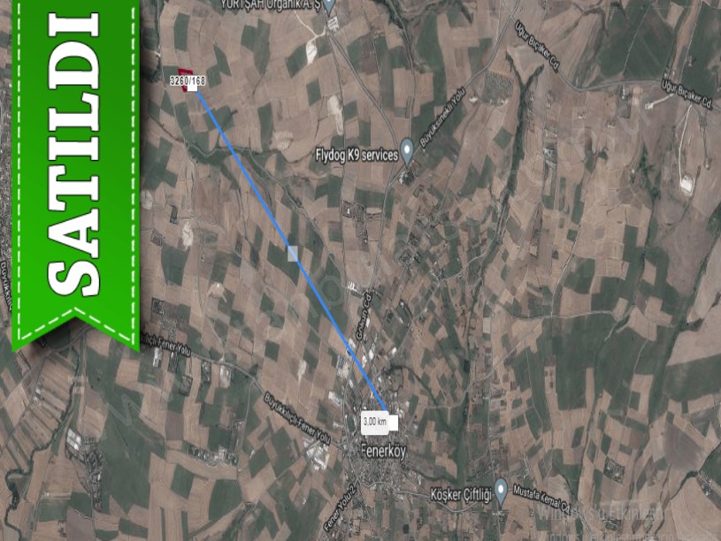 Silivri Fenerköyde Satılık Arsa , 2 Dönüm Hisseli 