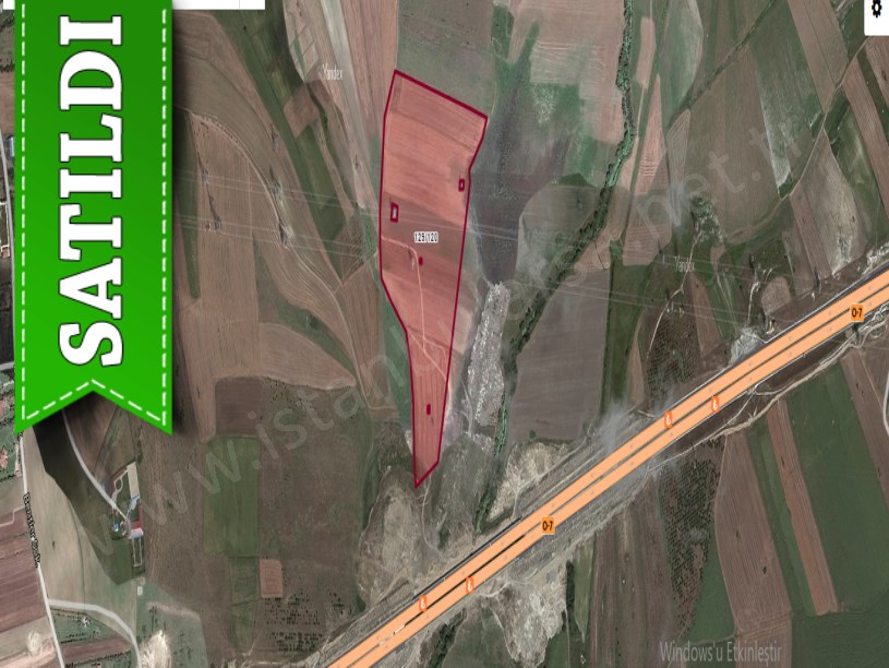 Çatalca İzzettinde Satılık Arsa , 325 M2 Hisseli Yolu Var