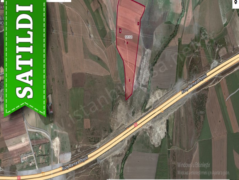 Çatalca İzzettinde Satılık Arsa , 325 M2 Hisseli Yolu Var