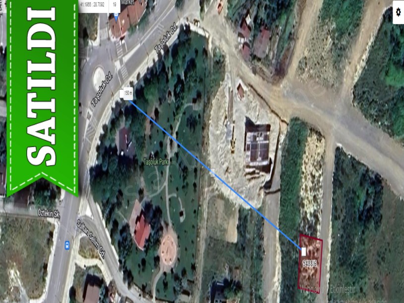Arnavutköy Taşolukta Satılık Arsa , 330 m2 Müstakil İmarlı Yolu Var