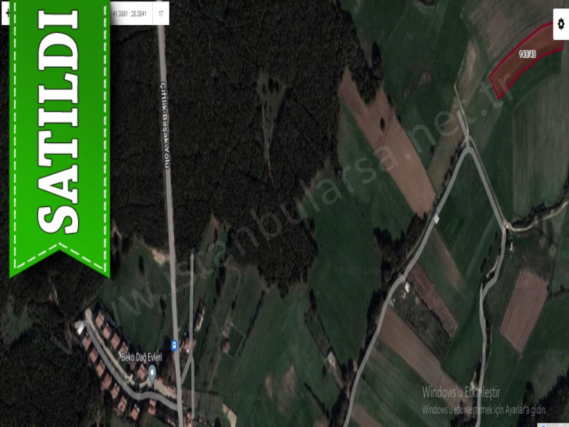 Çatalca Belgratta Satılık Arsa , 200 M2 Evlere Yakın Yolu Var