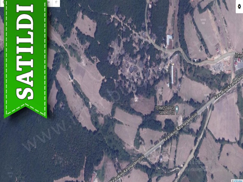 Çatalca Karacaköyde Satılık Arsa , 425 M2 Çaplı Hisseli 