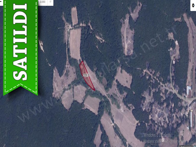 Çatalca Karacaköyde Satılık Arsa , 425 M2 Çaplı Hisseli 