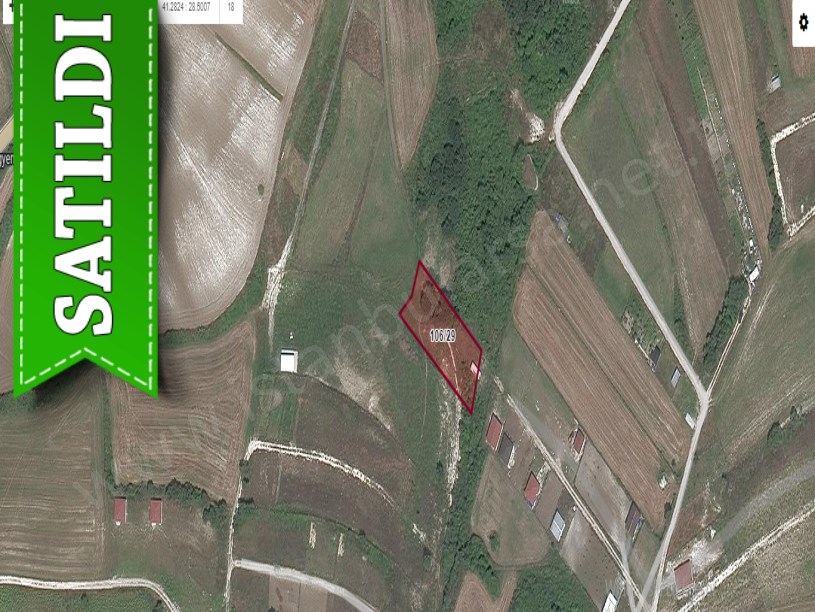 Çatalca Dağyenicede Satılık  Arsa , 248 M2 Çevrili Çaplı Yolu Var