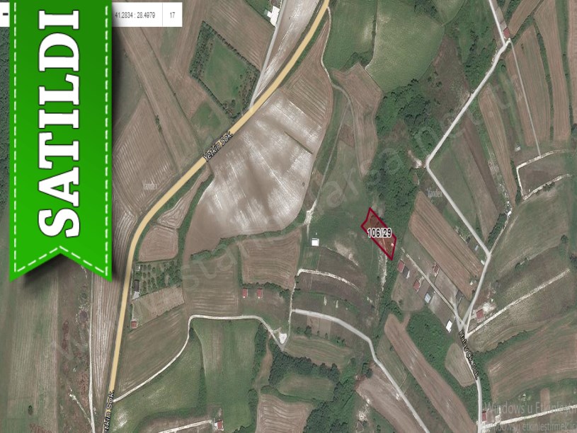 Çatalca Dağyenicede Satılık  Arsa , 248 M2 Çevrili Çaplı Yolu Var