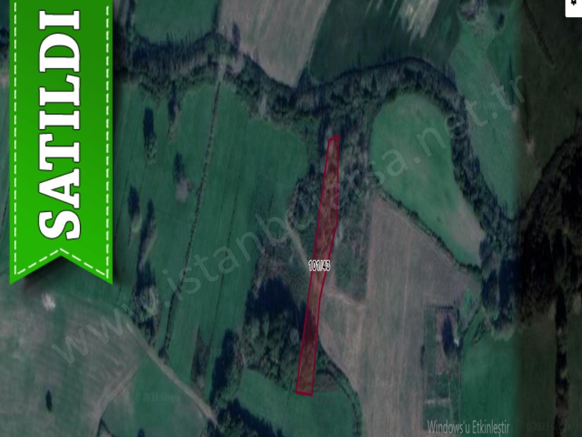 Çatalca Belgratta Satılık Arsa , 1,850 M2 Müstakil Yolu Var