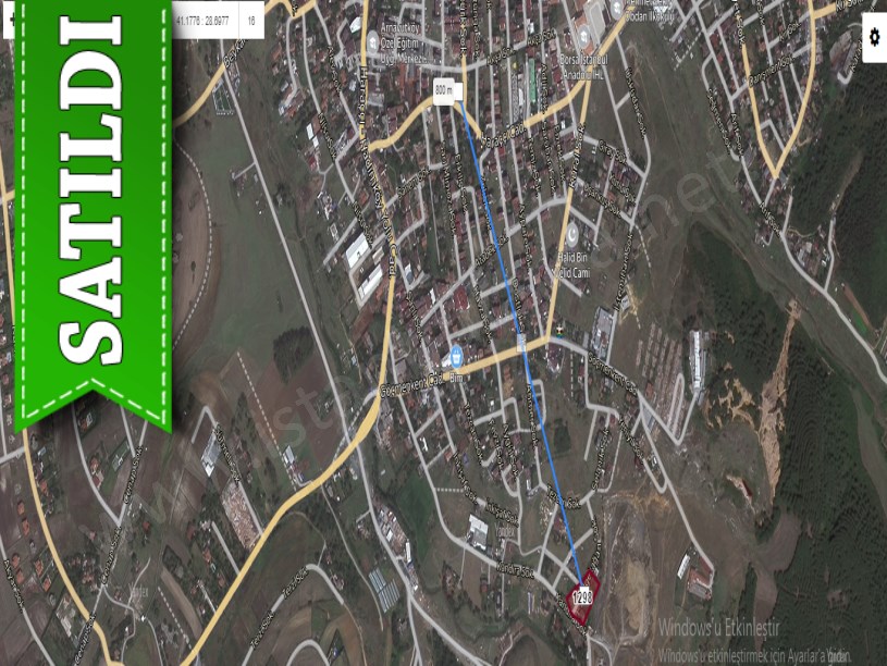 Arnavutköy Haraççıda Satılık Arsa ,  155 M2 Evlerin Yakını Yolu Var