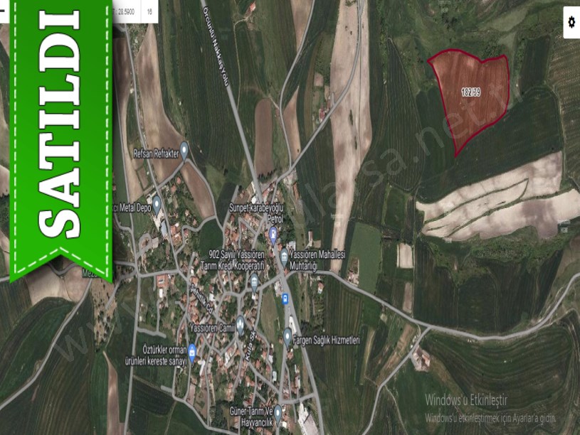 Arnavutköy Yassıörende Satılık Arsa , 1 Dönüm Hisseli İmarlı