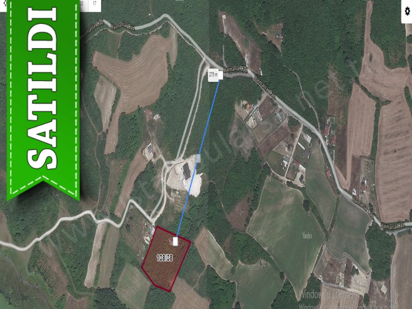 Arnavutköy Balabanda Satılık Arsa , 128 M2 Yolu Var Göle Yakın