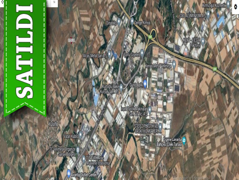 Tekirdağ Ergene Yulaflı Satılık Tarla , 1,553 m2 Yolu Var Evlerin Yakını