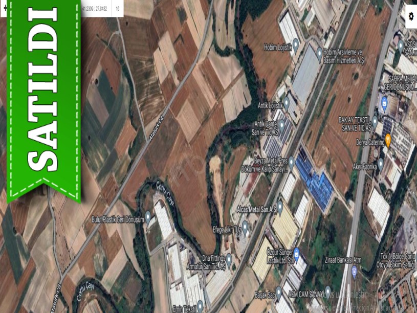 Tekirdağ Ergene Yulaflı Satılık Tarla , 1,553 m2 Yolu Var Evlerin Yakını