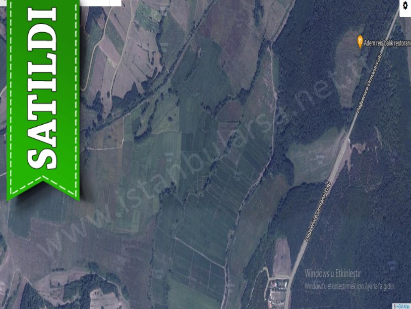 Çatalca Çiftlikköyde Satılık Arsa , 225 M2 Çaplı Yolu Var
