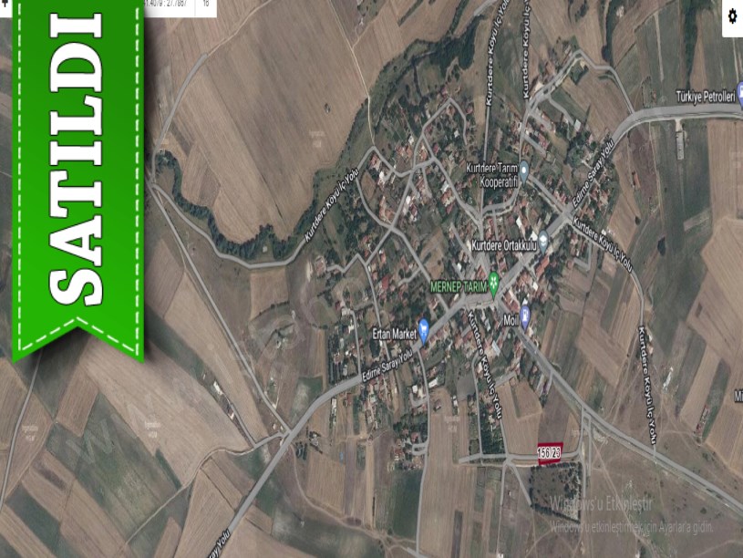 Tekirdağ Saray Kurtderede Satılık Arsa , 250 M2 Köy imarlı Yolu var