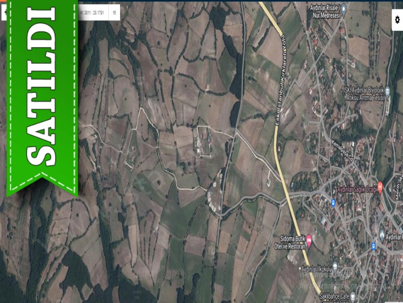Çatalca Binkılıçta Satılık Arsa , 814 M2 Hisseli 