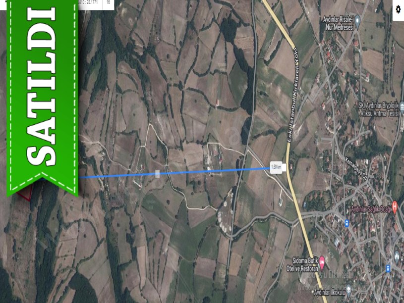 Çatalca Binkılıçta Satılık Arsa , 814 M2 Hisseli 