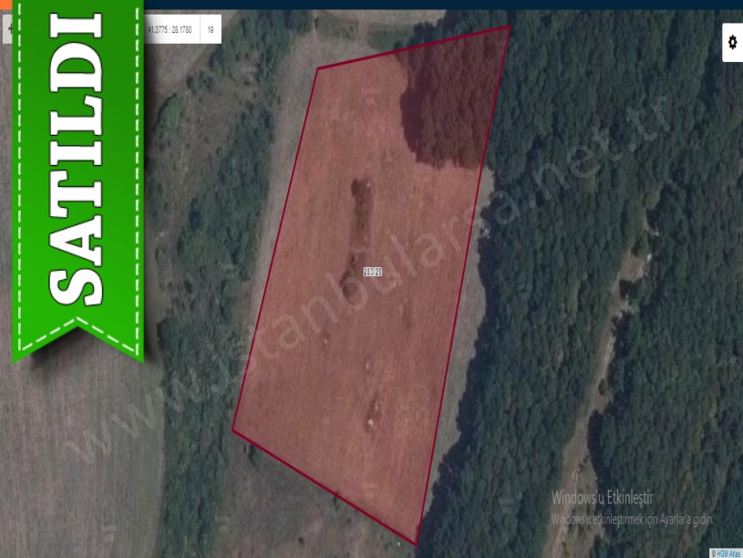 Çatalca Binkılıçta Satılık Arsa , 814 M2 Hisseli 