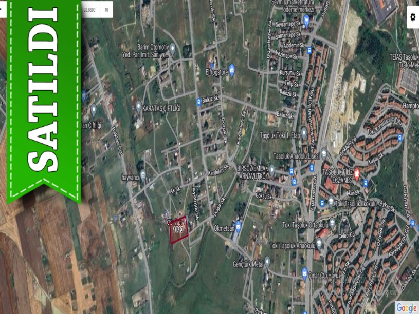 Arnavutköy Taşolukta Satılık Arsa , 206 M2 İmarlı Merkezde