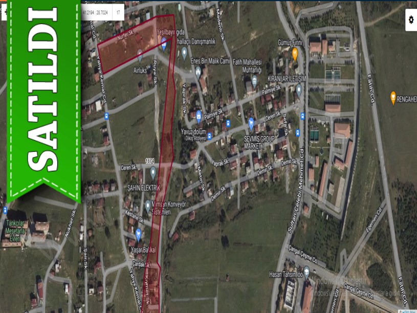 Arnavutköy Taşolukta Satılık Arsa , 118 M2 Merkezde İmarlı 