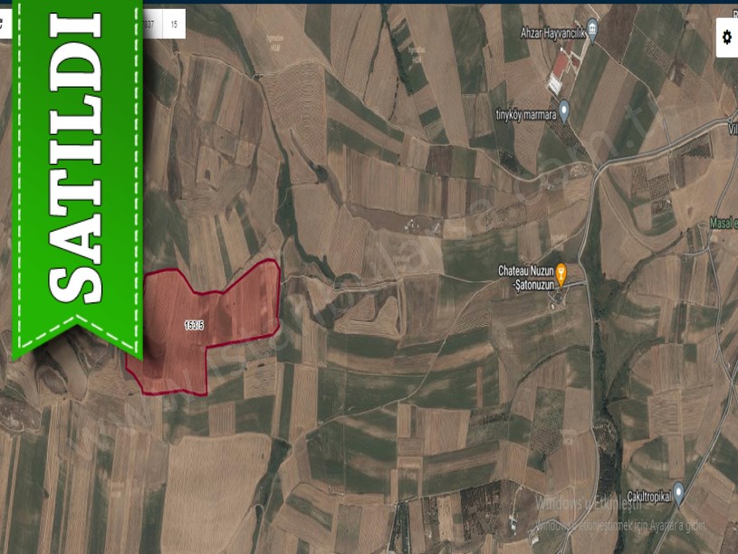 Tekirdağ Marmaraereğli Çeşmeli Mah Satılık Arsa , 202 m2 Yolu Var Hisseli 