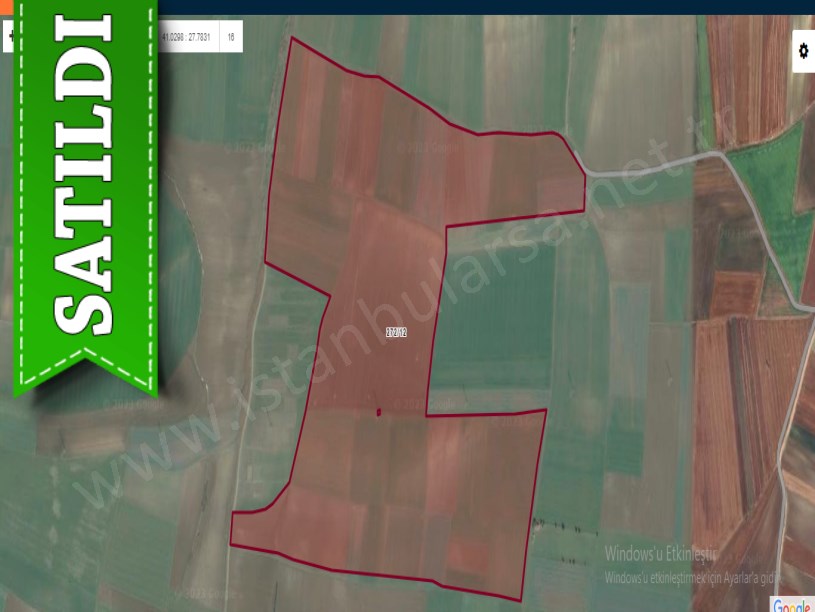Tekirdağ Marmaraereğli Çeşmeli Mah Satılık Arsa , 241 m2 Yolu Var Hisseli 