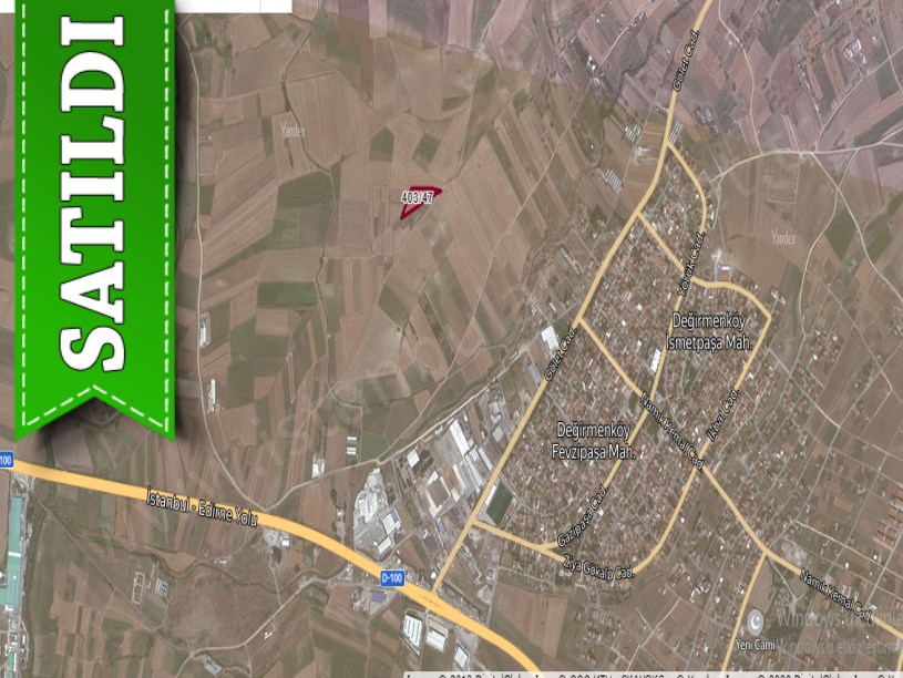 Silivri Değirmenköyde Satılık Arsa , 473 M2 Çaplı Çevrili Yolu Var