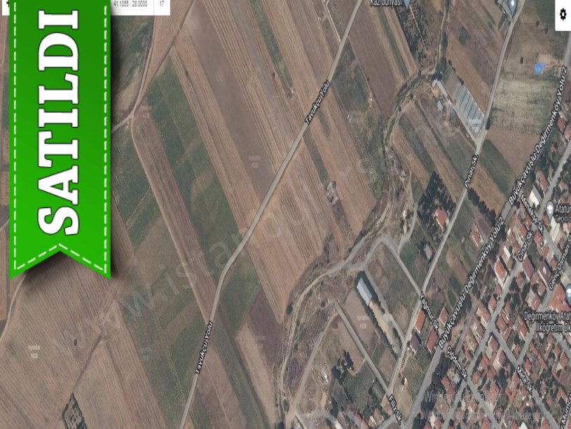 Silivri Değirmenköyde Satılık Arsa , 473 M2 Çaplı Çevrili Yolu Var