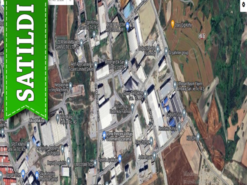 Arnavutköy Sazlıbosnada Satılık Arsa , 248 M2 Müstakil Fabrikalara Yakın 