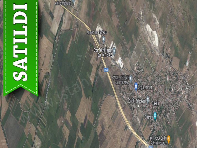 Kırklareli Vize Evrenlide Satılık Arsa , 632 m2 Hisseli