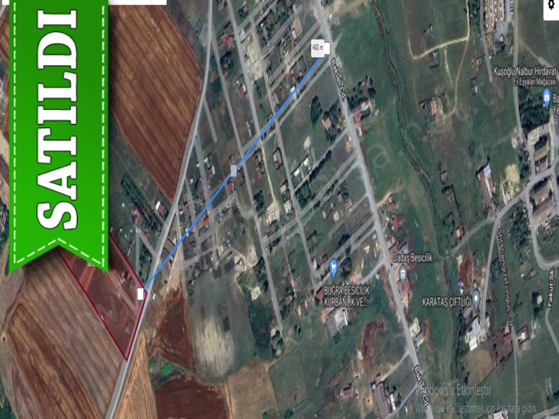Arnavutköy Çilingirde Satılık Arsa , 274 M2 Çevrili  İmarlı