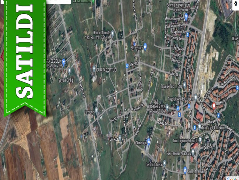 Arnavutköy Çilingirde Satılık Arsa , 274 M2 Çevrili  İmarlı
