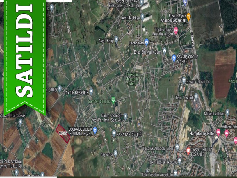 Arnavutköy Çilingirde Satılık Arsa , 274 M2 Çevrili  İmarlı