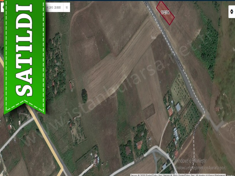 Arnavutköy Tayakadın Satılık Arsa , 670 m2 Cadde Cephe Müstakil