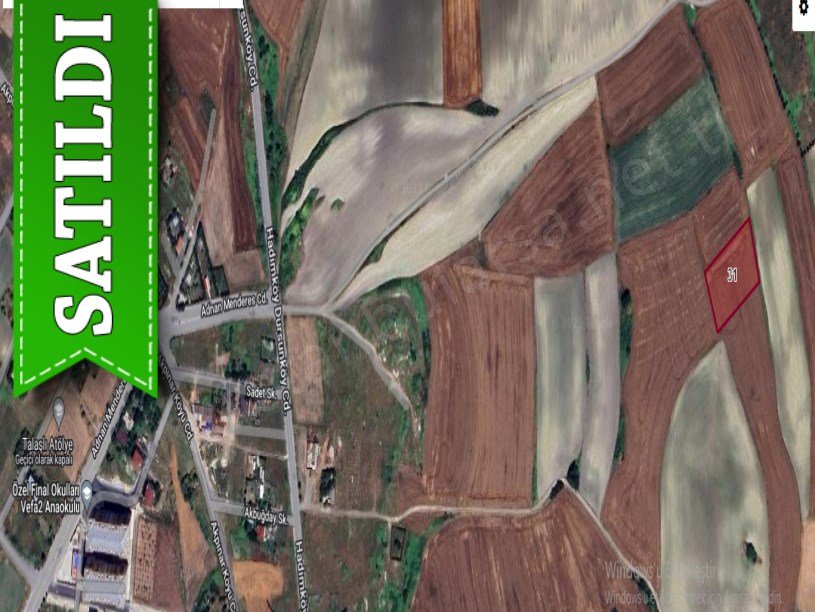 Arnavutköy Sazlıbosnada Satılık Arsa , 128 M2 Hisseli 