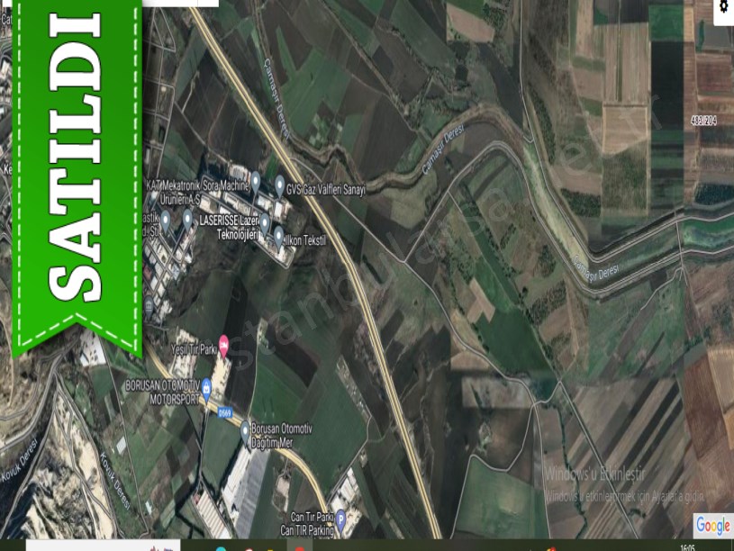 Çatalca Ferhatpaşada Satılık Tarla ,950 M2 Müstakil Yolu Var