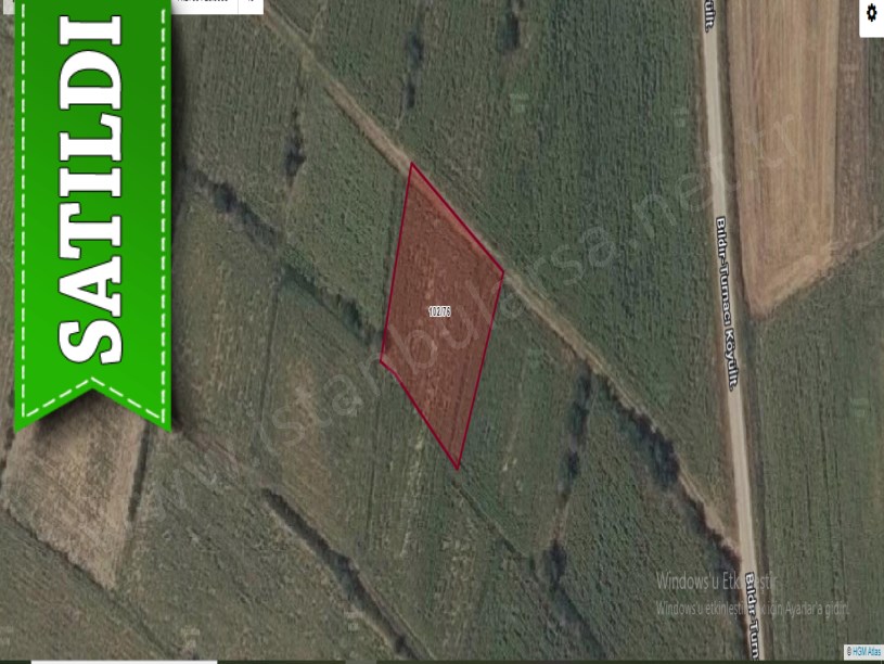 Edirne Uzunköprü Turnacı Köyünde Satılık Arsa , 168 M2 Yolu Var Evlerin Yakını