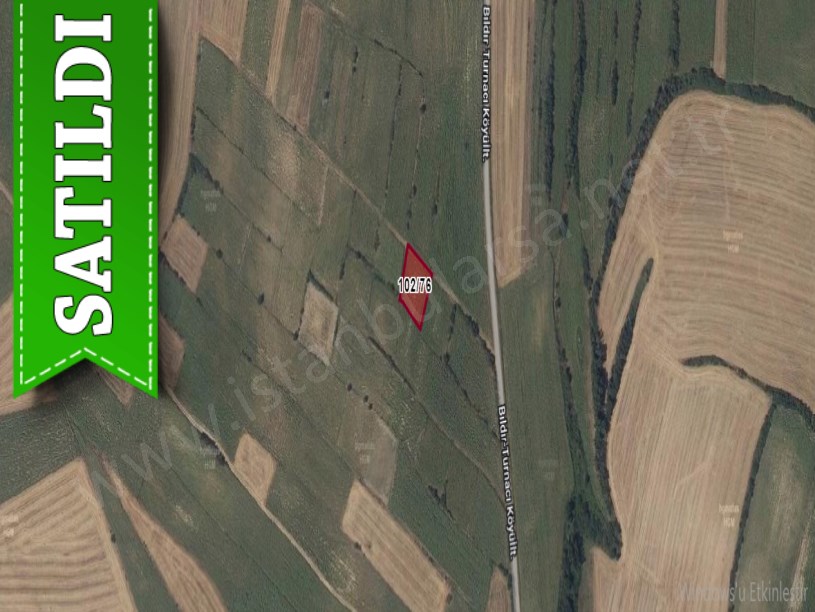 Edirne Uzunköprü Turnacı Köyünde Satılık Arsa , 168 M2 Yolu Var Evlerin Yakını
