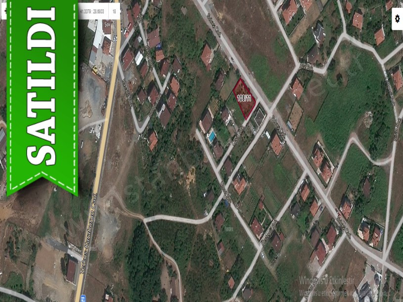 Arnavutköy Karaburunda Satılık Arsa , 526 M2 Cadde Cephe Müstakil