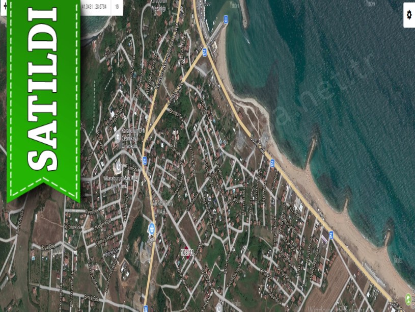 Arnavutköy Karaburunda Satılık Arsa , 526 M2 Cadde Cephe Müstakil