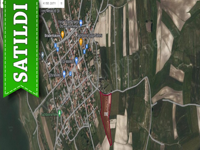 Arnavutköy Sazlıbosnada Satılık Arsa , 300 M2 Merkezde İmarlı