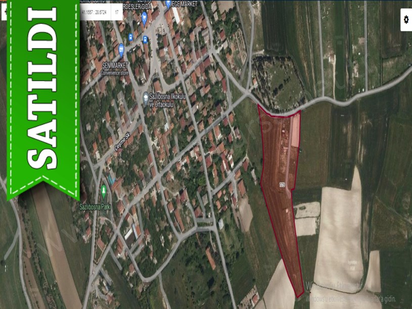 Arnavutköy Sazlıbosnada Satılık Arsa , 300 M2 Merkezde İmarlı