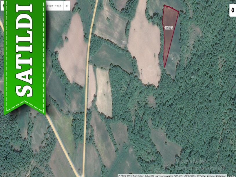 Kırklareli Kofçaz Ahmetler Köyünde Satılık Arsa , 265 M2 Hisseli 